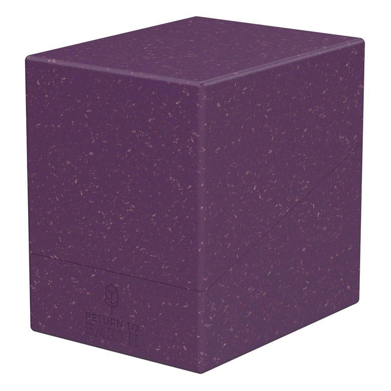 Ultimate Guard Return To Earth Boulder Deck Case - 133+ Standard Size - Purple - Ventura Games