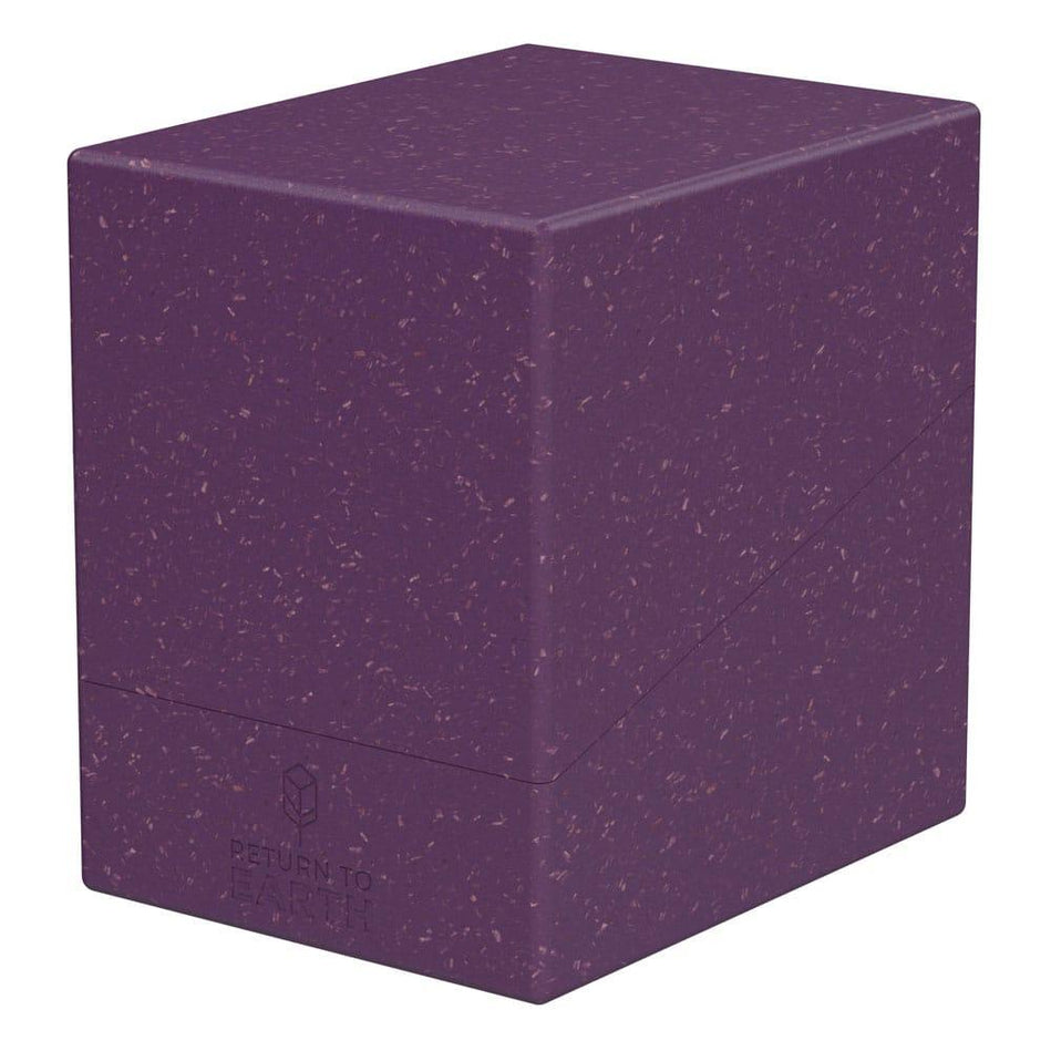 Ultimate Guard Return To Earth Boulder Deck Case - 133+ Standard Size - Purple - Ventura Games