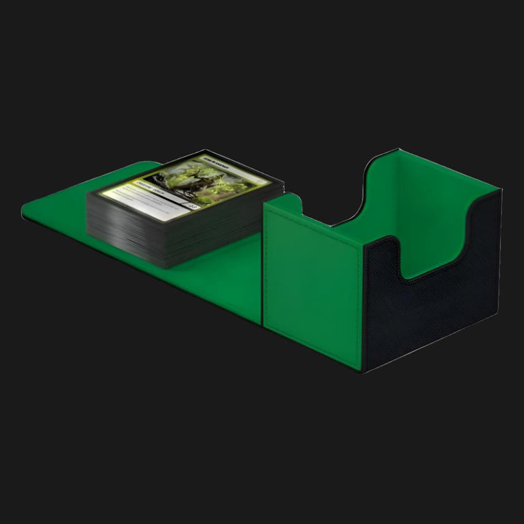 Ultimate Guard Sidewinder 100+ XenoSkin SYNERGY Black/Green - Ventura Games