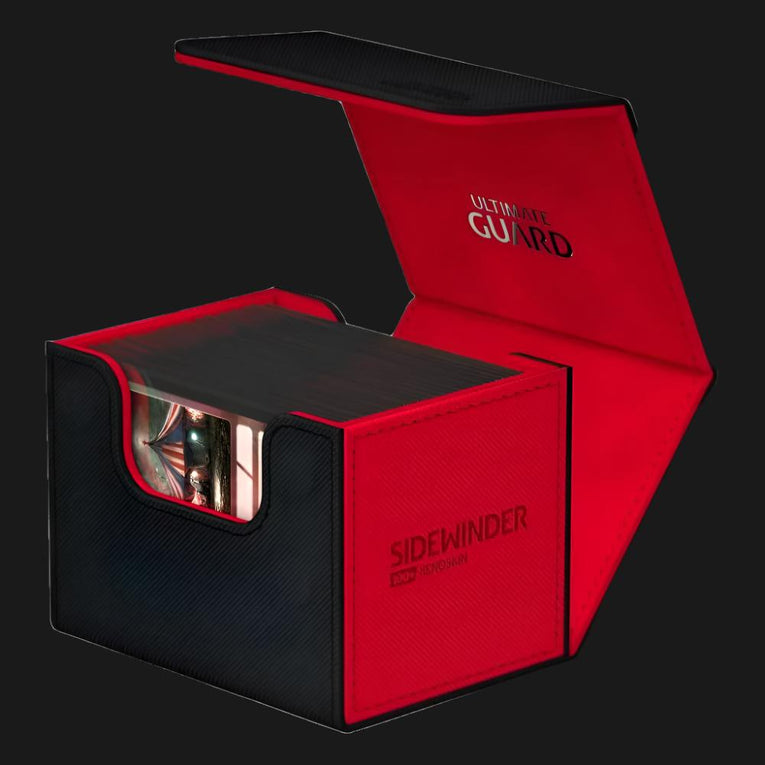 Ultimate Guard Sidewinder 100+ XenoSkin SYNERGY Black/Red - Ventura Games