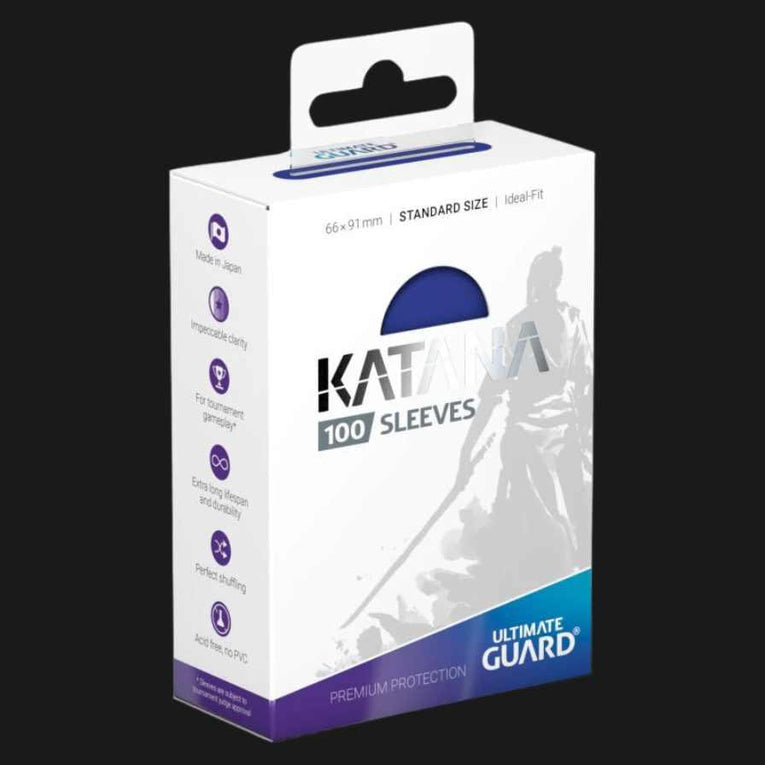 Ultimate Guard Sleeves Katana Blue - Ventura Games