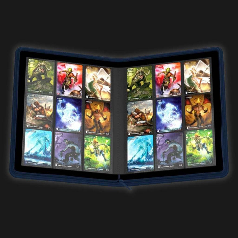 Ultimate Guard Zipfolio 360 - 18-Pocket XenoSkin Blue - Ventura Games