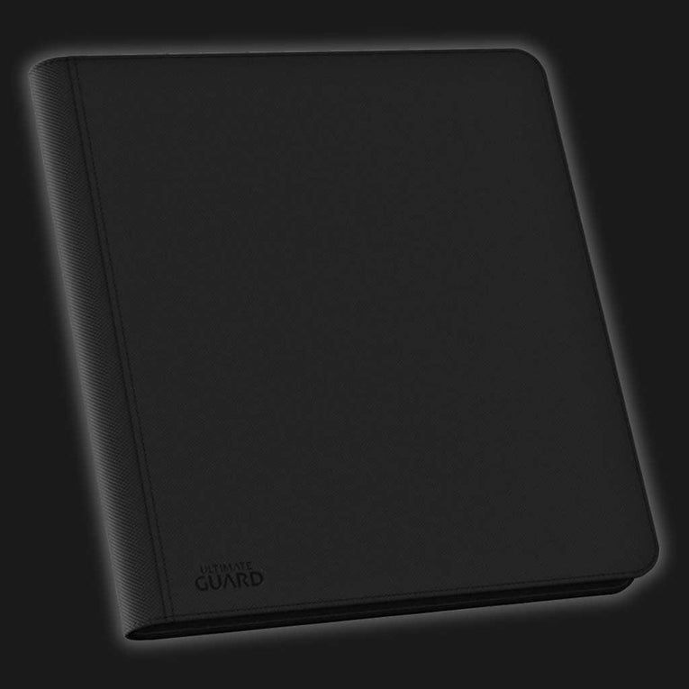 Ultimate Guard Zipfolio 480 - 24-Pocket XenoSkin (Quadrow) - Black - Ventura Games