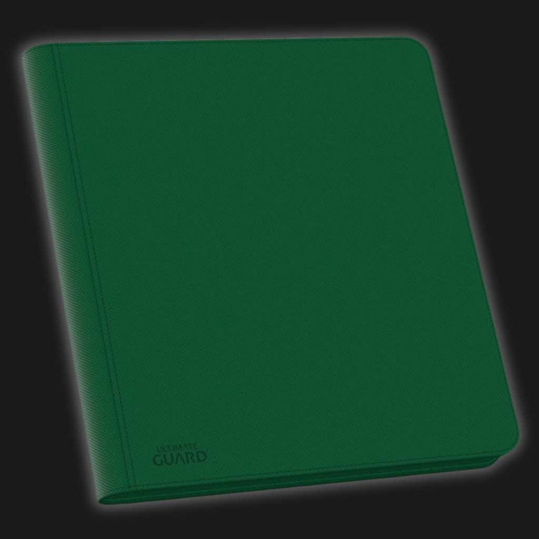 Ultimate Guard Zipfolio 480 - 24-Pocket XenoSkin (Quadrow) - Green - Ventura Games
