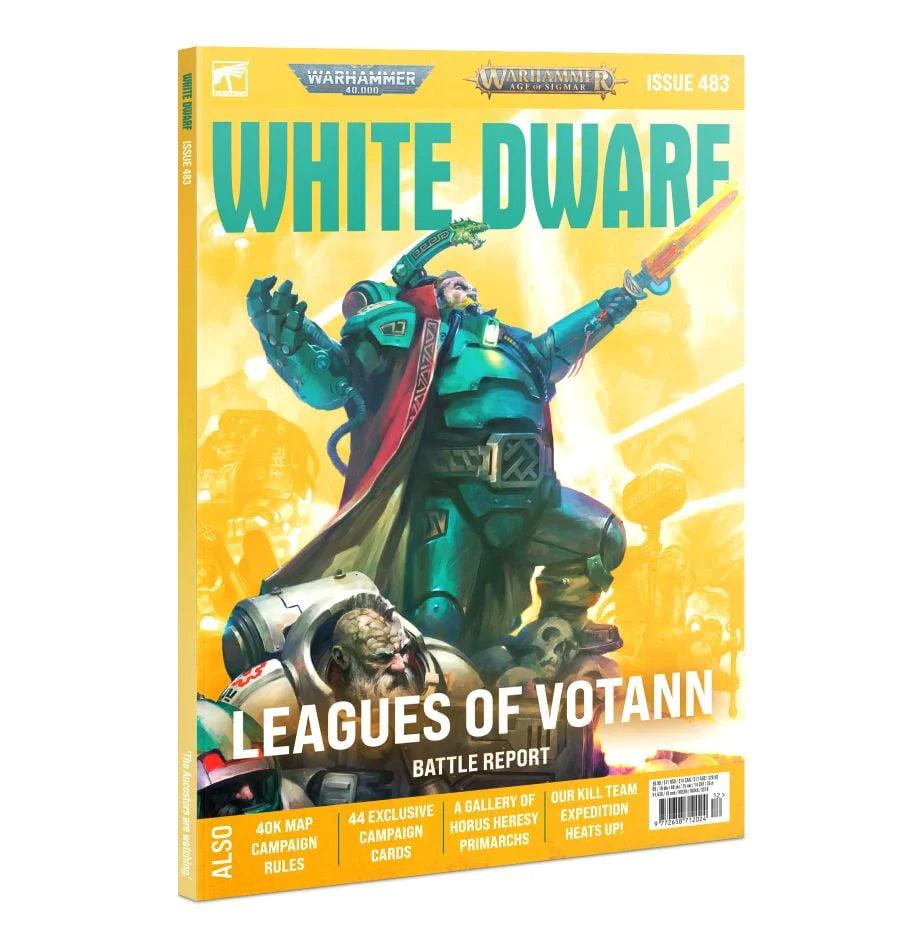 Unveil Epic Adventures: Warhammer White Dwarf Issue 483 - Your Portal to Collectible Treasures - Ventura Games