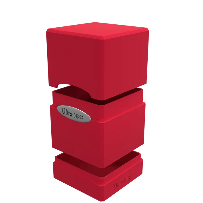 UP - Deck Box - Satin Tower - Red - Ventura Games