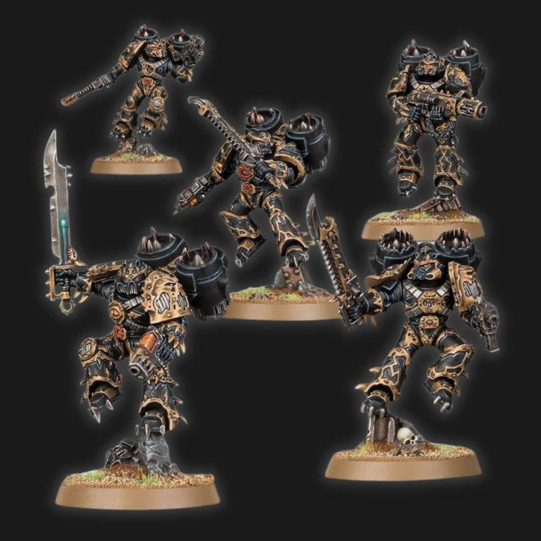 Warhammer 40K: Chaos Space Marines Raptors - Ventura Games