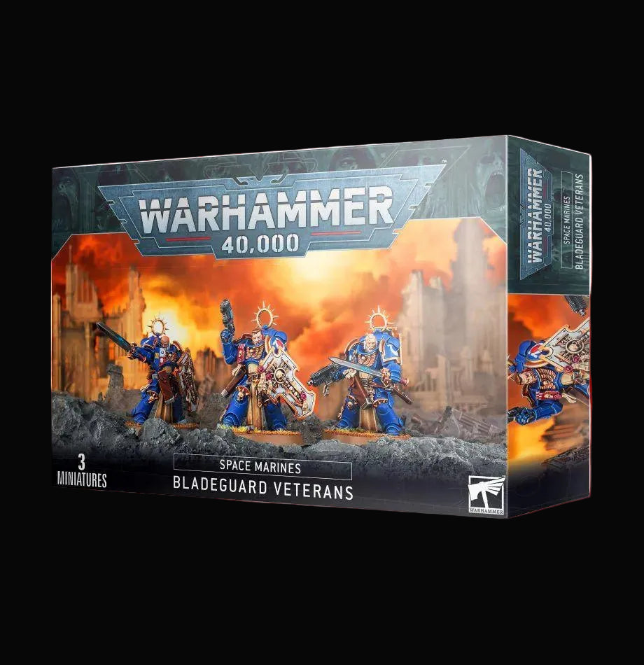 Unleash the Power: Warhammer 40k Bladeguard Veterans - Conquer Your Foes with These Mighty Space Marine Warriors! - Ventura Games