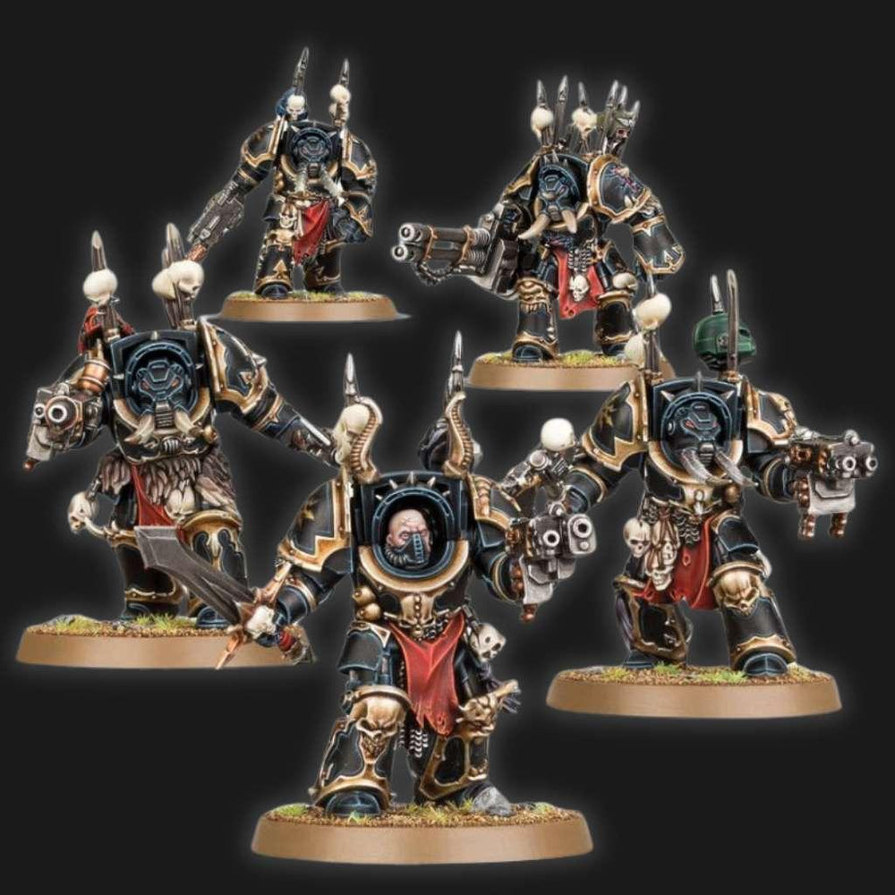 Chaos Space Marines Terminator Squad - Ventura Games