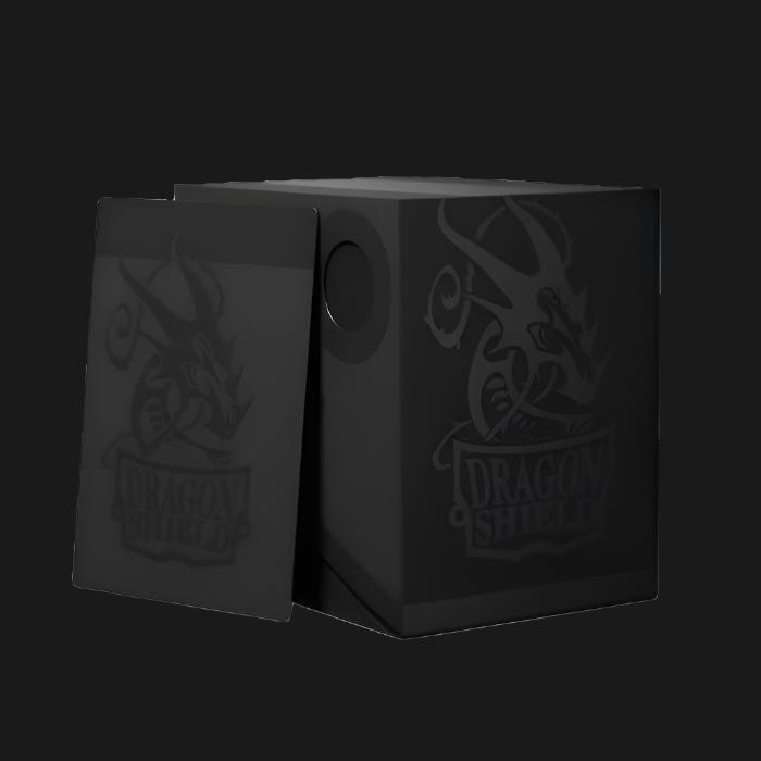 Dragon Shield Double Shell - Shadow Black/Black - Ventura Games