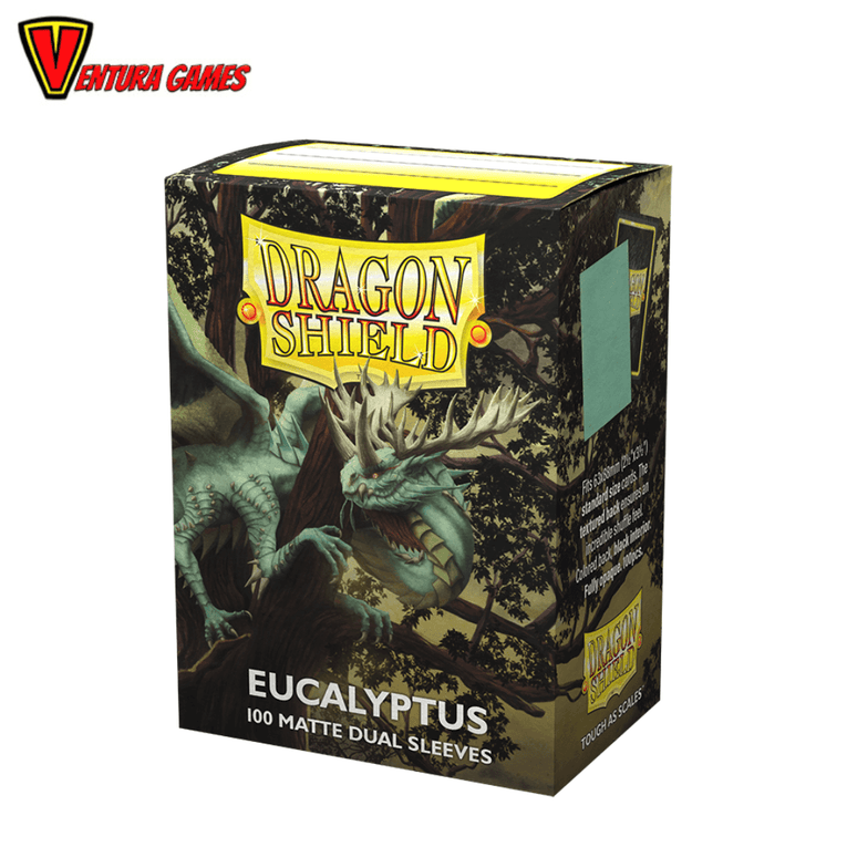 Dragon Shield Dual Matte Sleeves - Eucalyptus 'Lehel' (100 Sleeves) - Ventura Games
