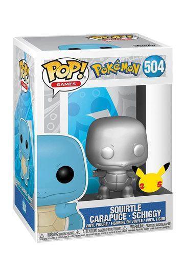 Pokemon POP! Games Pokemon Squirtle Silver SV MT 9 cm #504 - Ventura Games