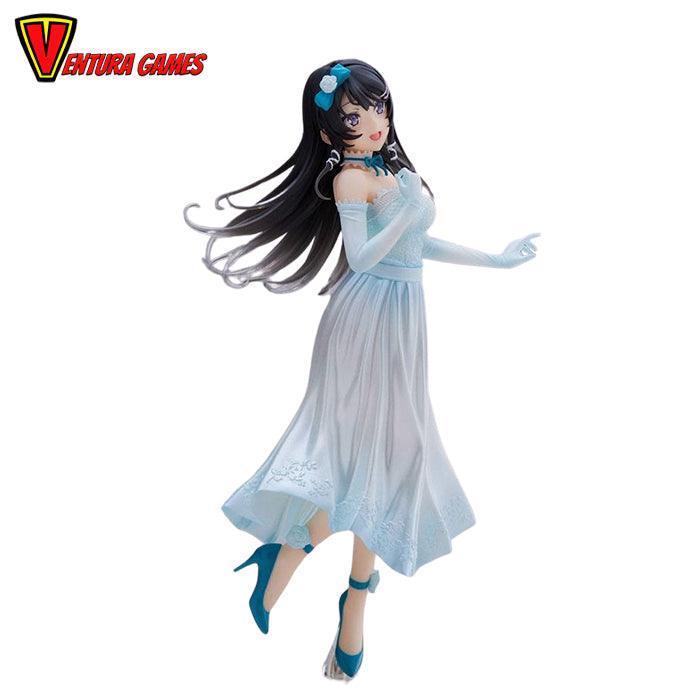 Rascal Does Not Dream of Bunny Girl Senpai Coreful PVC Statue Mai Sakurajima Party Dress Ver. 20 cm - Ventura Games