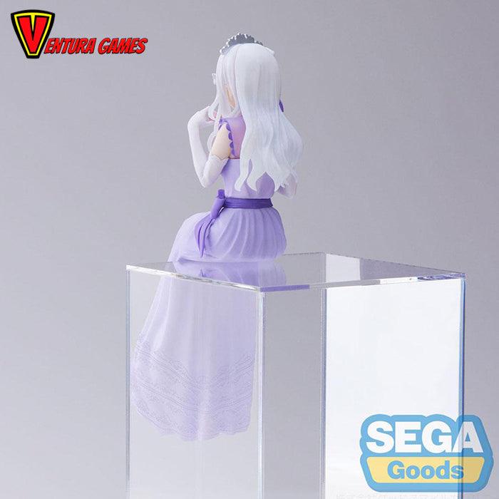 Re:Zero - Starting Life in Another World: Lost in Memories PM Perching PVC Statue Emilia (Dressed-Up Party) 14 cm - Ventura Games