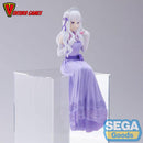 Re:Zero - Starting Life in Another World: Lost in Memories PM Perching PVC Statue Emilia (Dressed-Up Party) 14 cm - Ventura Games