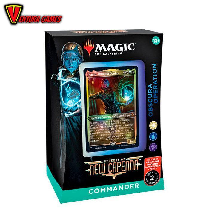 Streets Of New Capenna Commander Deck - Obscura Operation | Magic the Ventura Games Streets Of New Capenna Commander Deck - Obscura Operation | Magic the Ventura Games