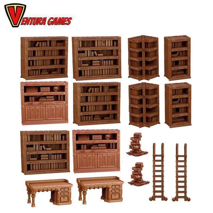 Terrain Crate: Library - Ventura Games