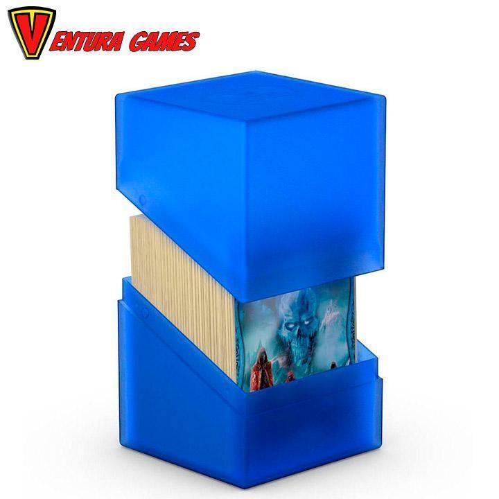 Ultimate Guard Boulder Deck Case 100+ Standard Size Sapphire - Ventura Games