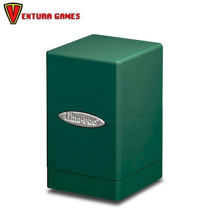 UP - Deck Box - Satin Tower - Green - Ventura Games