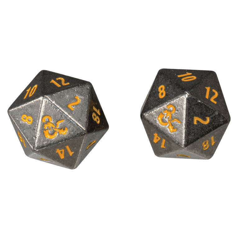 UP - HEAVY METAL REALMSPACE D20 DICE SET FOR DUNGEONS & DRAGONS - Ventura Games