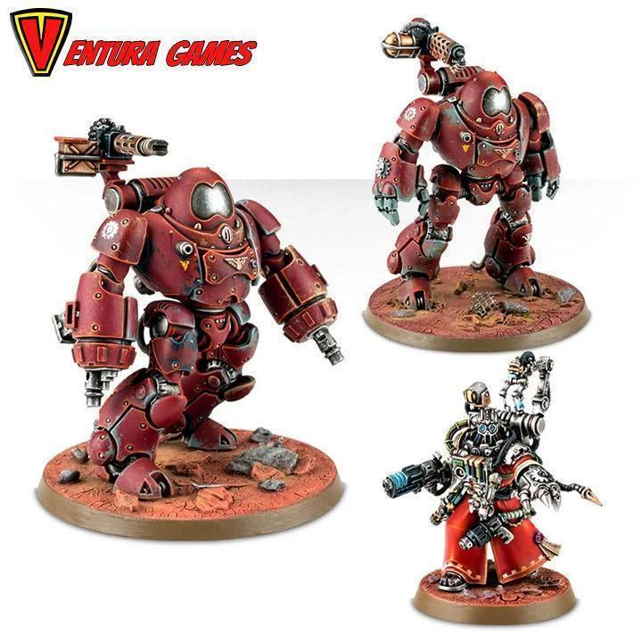 Warhammer 40K Adeptus Mechanicus Kastelan Robots - Ventura Games