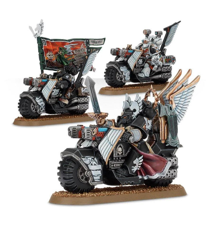 Warhammer 40K Ravenwing Black Knights - Command Squad - Ventura Games