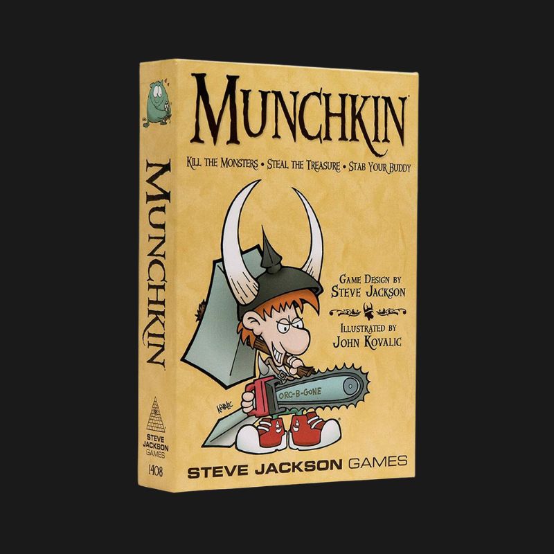 Munchkin Board Game – Hilarious Card Game of Dungeon Adventure