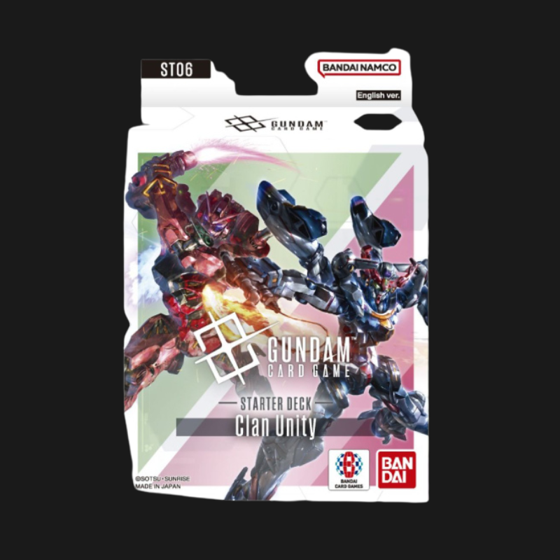 Gundam Card Game Clan Unity Starter Deck ST06 – English | GQuuuuuX Theme