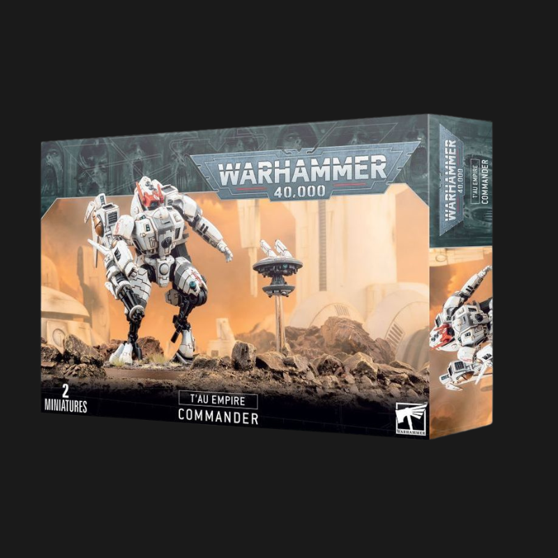 T'au Empire Commander – Warhammer 40K Elite Battlesuit Figure