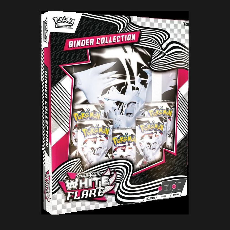 Pokémon TCG Scarlet & Violet SV10.5 White Flare Binder Collection