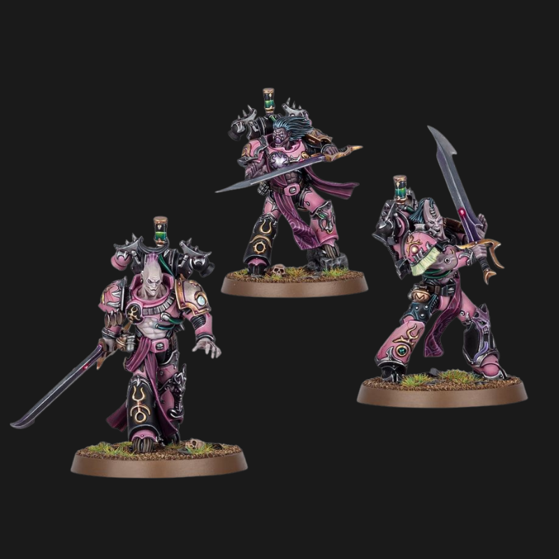 Warhammer 40k Emperor's Children Flawless Blades Elite Miniatures