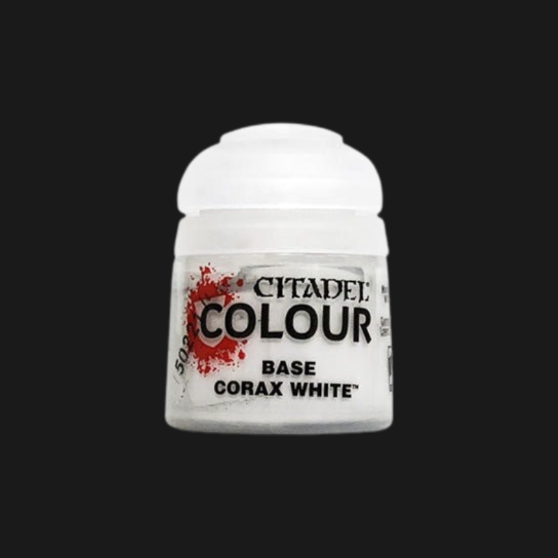 Citadel Corax White Base Paint 12ml – Warhammer Miniature Primer