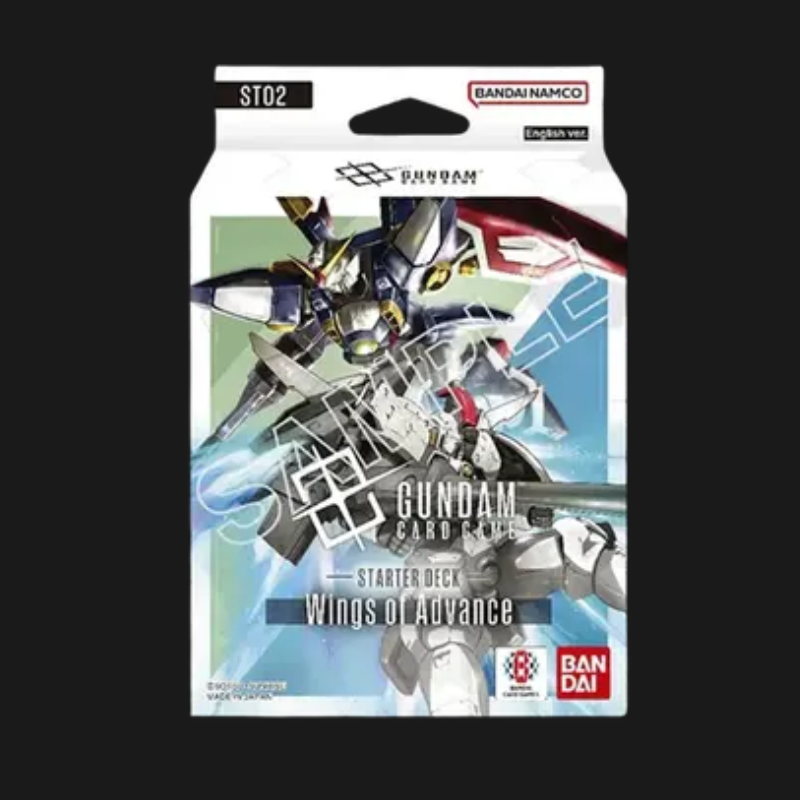 Gundam Card Game Wings of Advance Starter Deck ST02 – English Edition