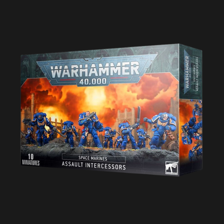 Space Marines Assault Intercessor Squad Warhammer 40K - Close Combat Troops