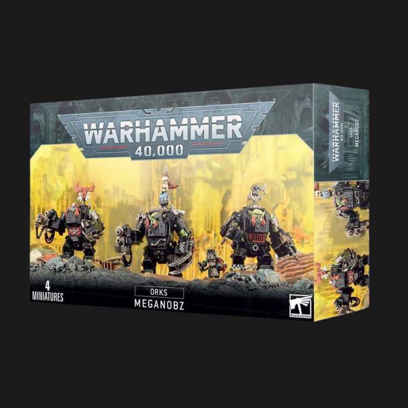 Orks Meganobz Warhammer 40K Boxed Set – Elite Armored Nobz Figures
