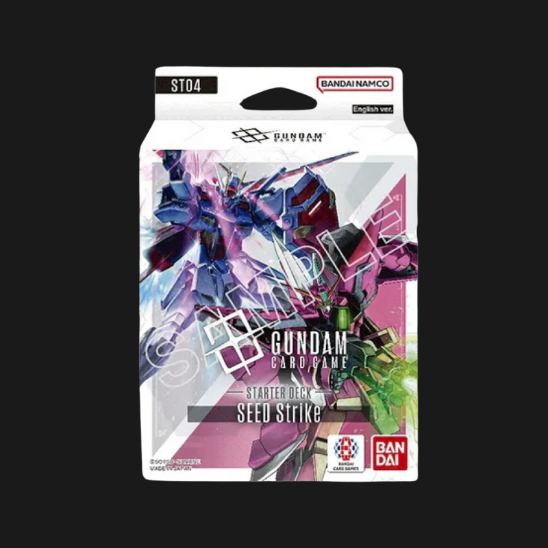 Gundam Card Game SEED Strike ST04 English Starter Deck – Kira & Athrun Theme