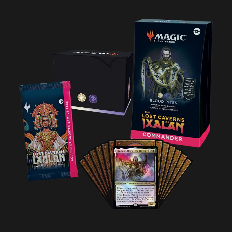 Blood Rites Commander Deck | Orzhov Vampire Tribal | MTG Lost Caverns Ventura Games Blood Rites Commander Deck | Orzhov Vampire Tribal | MTG Lost Caverns Ventura Games