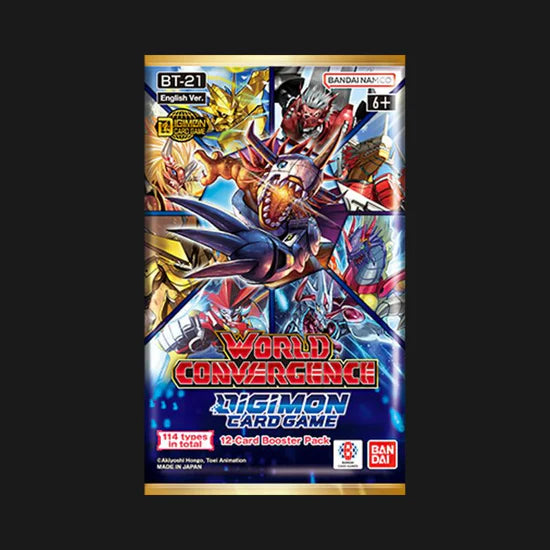 Digimon Card Game BT-21 World Convergence Booster Pack – English