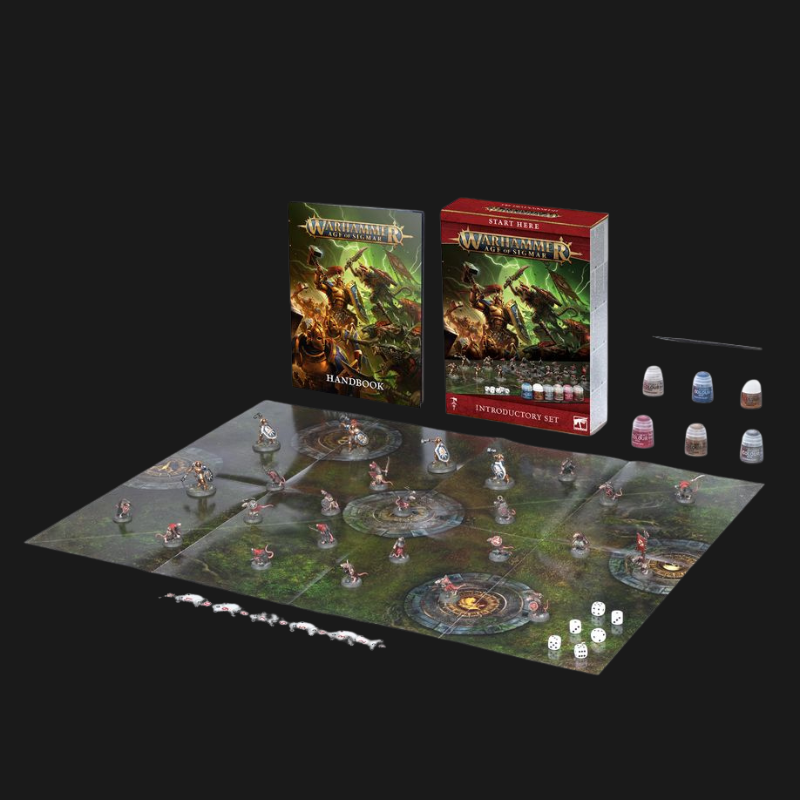 Warhammer Age of Sigmar Introductory Set – Starter Miniatures Hobby Box