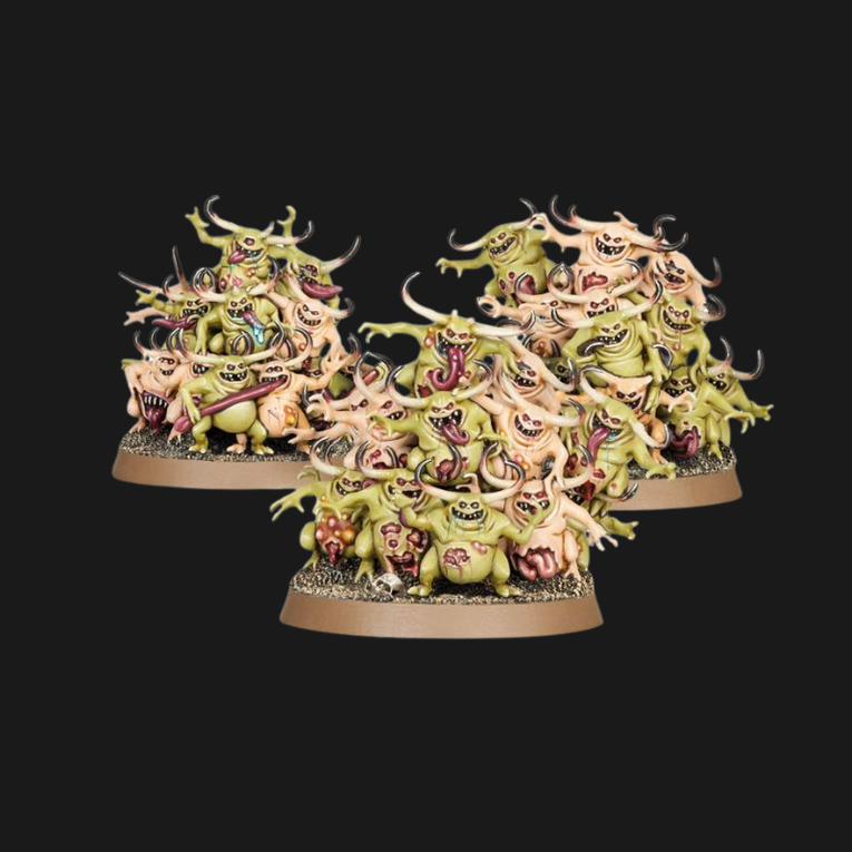 Maggotkin of Nurgle Nurglings – Warhammer AoS Daemon Swarm Miniatures