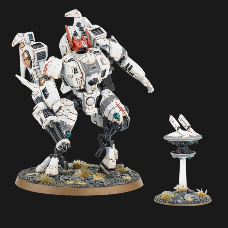 T'au Empire Commander – Warhammer 40K Elite Battlesuit Figure