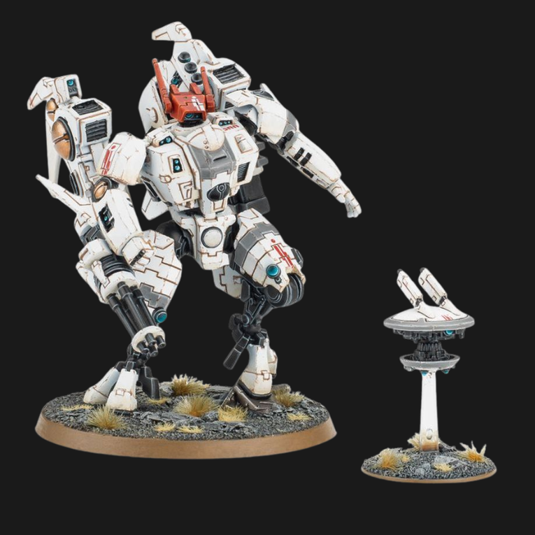 T'au Empire Commander – Warhammer 40K Elite Battlesuit Figure