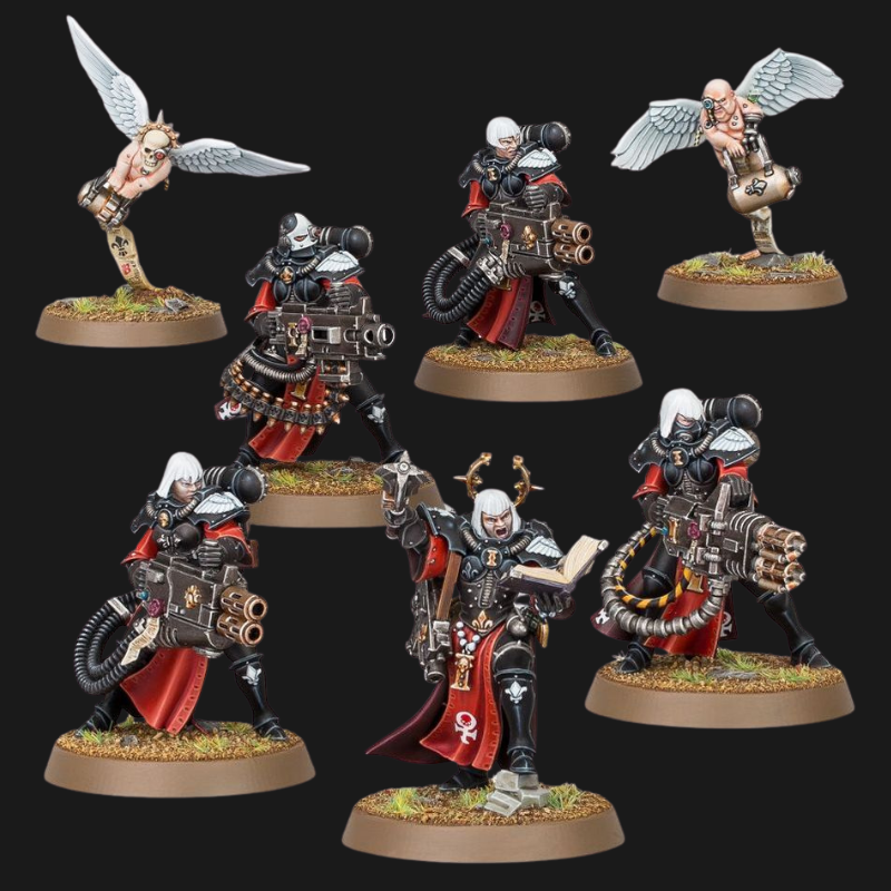 Warhammer 40K Adepta Sororitas Retributor Squad