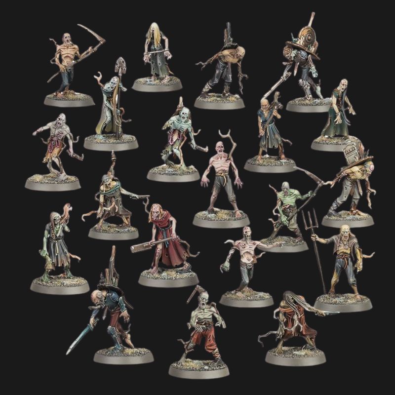 Deadwalker Zombies - Soulblight Gravelords Miniatures for Age of Sigmar