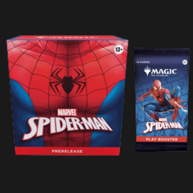 Magic: The Gathering Marvel Spider-Man Prerelease Pack – 6 Booster Cards