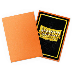 Dragon Shield Matte Orange Standard Size Card Sleeves 100ct – Premium TCG Protection