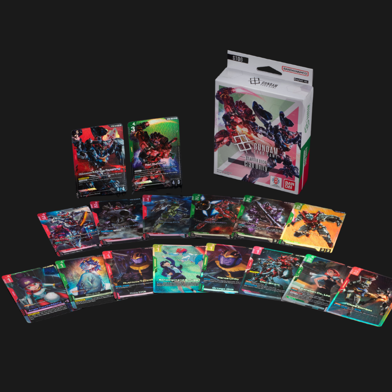 Gundam Card Game Clan Unity Starter Deck ST06 – English | GQuuuuuX Theme