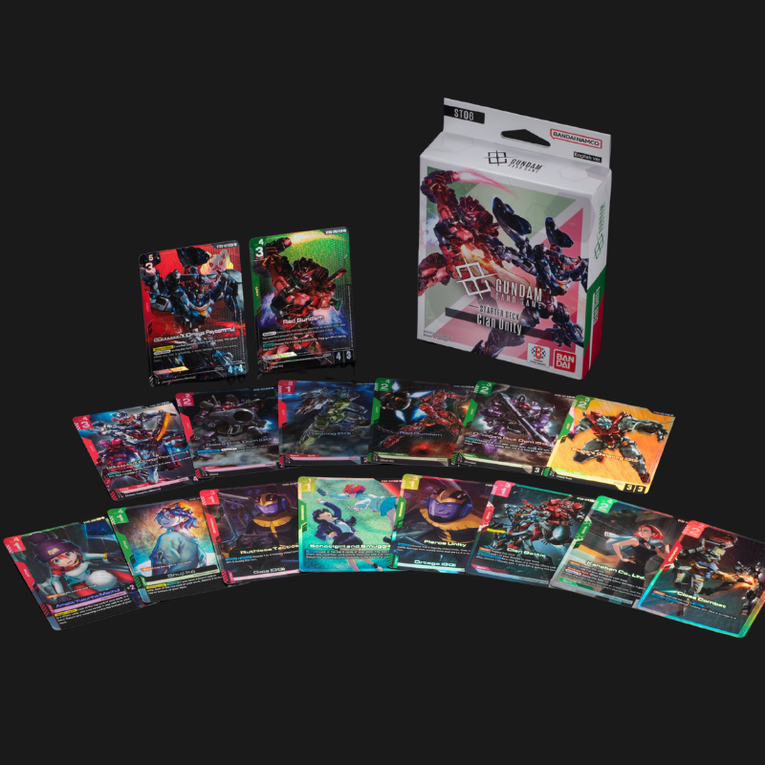 Gundam Card Game Clan Unity Starter Deck ST06 – English | GQuuuuuX Theme