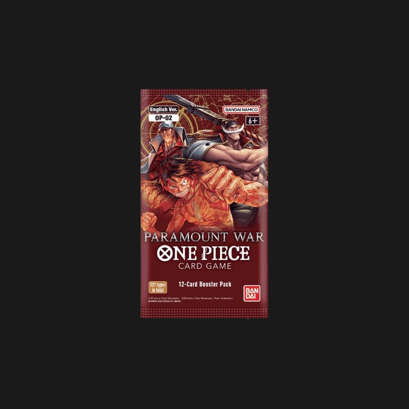 One Piece Card Game OP-02 Paramount War Booster Box (Japanese) - Brand New & Sealed One Piece Card Game OP-02 Paramount War Booster Box (Japanese) - Brand New & Sealed