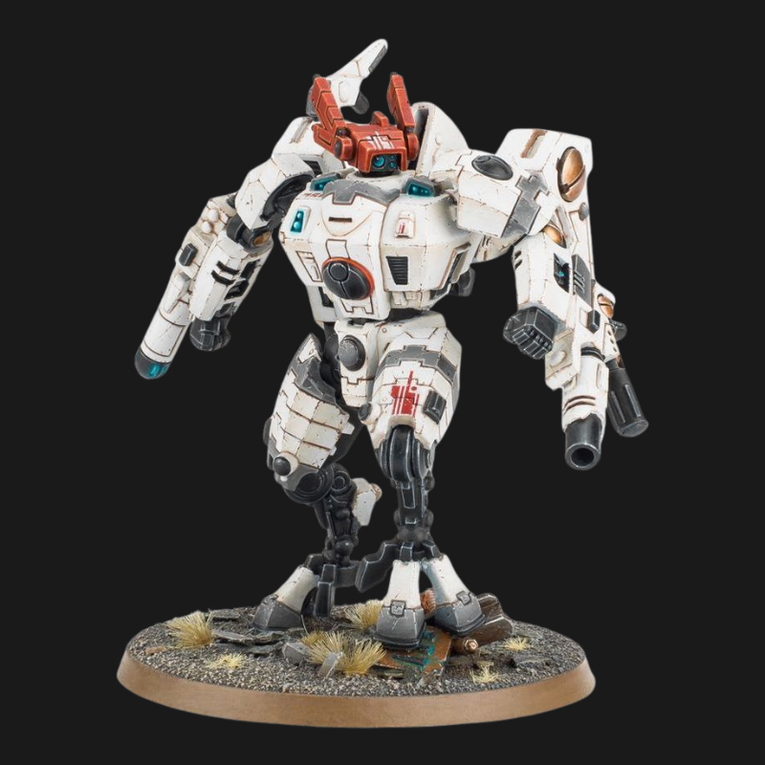 T'au Empire Commander – Warhammer 40K Elite Battlesuit Figure